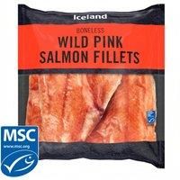 Iceland Wild Pink Salmon Fillets 330g