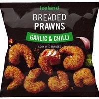 Iceland Garlic and Chilli Breaded Prawns 290g