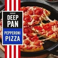 Iceland Deep Pan Pepperoni 378g