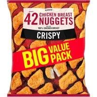 Iceland 42 (approx.) Crispy Chicken Breast Nuggets 882g