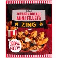 Iceland Chicken Breast Mini Fillets Zing 500g