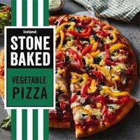 Iceland Stone Baked Vegetable Pizza 420g