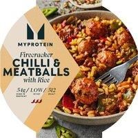 MyProtein Firecracker Chilli & Meatballs with Rice 550g