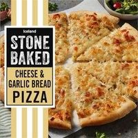 Iceland Stone Baked Cheese & Garlic Bread Pizza 270g