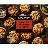 Iceland Luxury 12 Mini BBQ Chicken Pizzas 396g