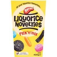 Barr Barratt Liquorice Novelties Box 400g  wilko