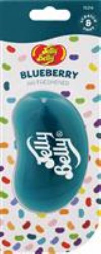JELLY BELLY 3D BEAN SWEETS SCENT CAR AIR FRESHENER FRESHNER - BLUEBERRY