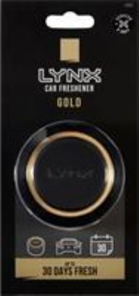 Lynx Gel Can Car Freshener  Gold
