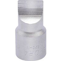 Draper Elora Plain Slot Screwdriver Socket, 3/8" Sq. Dr., 3mm 00260