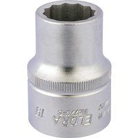 Draper 19Mm 3/4" Square Drive Elora Bi-Hexagon Socket - 00682