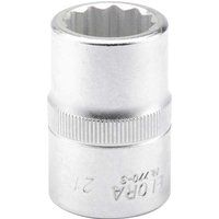 Elora Bi-Hexagon Socket, 3/4" Sq. Dr., 21mm