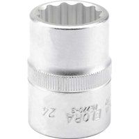 Elora Bi-Hexagon Socket, 3/4" Sq. Dr., 24mm
