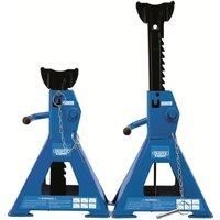 Draper 01813 Pair of Pneumatic Rise Ratcheting Axle Stands (3 Tonne)