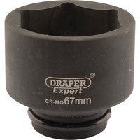 DRAPER 05044 Expert 67mm 3/4" Square Drive Hi-Torq 6 Point Impact Socket