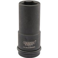 Draper Expert 23mm 3/4" Square Drive Hi-Torq® 6 Point Deep Impact Socket 05055