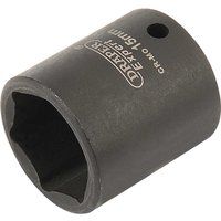 Draper 05062 Expert 15mm 1/4" Square Drive Hi-Torq6 Point Impact Socket