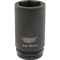 Draper Expert 05066 35mm 3/ 4-inch Square Drive Hi Torq 6-Point Deep Impact Socket