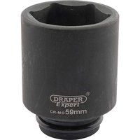 Draper Draper Expert HI-TORQ® 6 Point Deep Impact Socket, 3/4" Sq. Dr., 59m