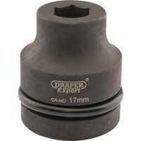 Draper Expert 5098 17mm 1-inch Square Drive Hi-Torq 6-Point Impact Socket