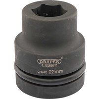 Draper Expert 5103 22mm 1-inch Square Drive Hi-Torq 6-Point Impact Socket