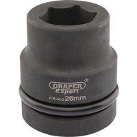 Draper Expert Hi-Torq 6 Point Impact Socket 1" Sq. Dr. 26mm - 05107