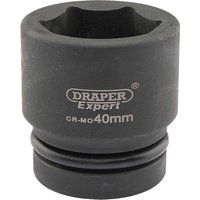 Draper Expert 5120 40mm 1-inch Square Drive Hi-Torq 6-Point Impact Socket