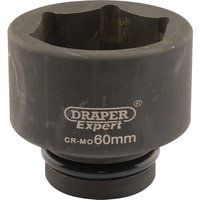 Draper Expert Expert 60mm 1" Square Drive Hi-Torq 6 Point Impact Socket