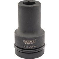 Draper Expert 5135 20mm 1-inch Square Drive Hi-Torq 6-Point Deep Impact Socket