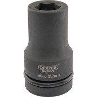 Draper Expert 5138 23mm 1-inch Square Drive Hi-Torq 6-Point Deep Impact Socket