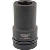 Draper Expert 5143 28mm 1-inch Square Drive Hi-Torq 6-Point Deep Impact Socket