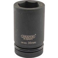 Draper 05149 Expert 35mm 1" Square Drive Hi-Torq 6 Point Deep Impact Socket