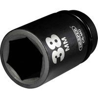 Draper Expert 1" Drive Deep Hexagon Impact Socket Metric 1" 38mm