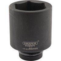 Draper Expert 65mm 1" Square Drive Hi-Torq® 6 Point Deep Impact Socket 05158
