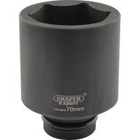 Draper Expert 70mm 1" Square Drive Hi-Torq® 6 Point Deep Impact Socket 05159