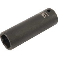 Draper 5189 1/4" Square Drive Expert Hi-Torq Metric Deep Impact Socket, 11 mm Size