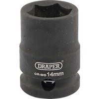 Draper Expert HI-TORQ£ 6 Point Impact Socket, 3/8" Sq. Dr., 14mm