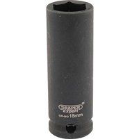 Draper Expert HI-TORQ£ 6 Point Deep Impact Socket, 3/8" Sq. Dr., 15mm