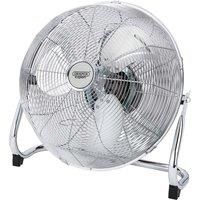 Draper 09139 16 Inch Oscillating Industrial Fan (415 mm), Silver