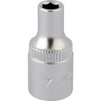 Draper 11091 Elora Hexagon Socket, 1/4" Square Drive, 4mm