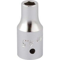 Elora Hexagon Socket, 1/4" Sq. Dr., 4.5mm