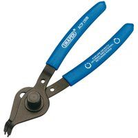 Draper 12492 Bent Nose Circlip Pliers, Reversible,Blue