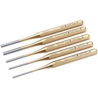 Draper 5 Piece Octagonal Parallel 150mm Air Hardened Tempered Pin Punch Set