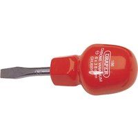 Draper 1x 6mmx38mm Plain Slot Cabinet Pattern Chubby Screwdriver Work Tool 14095
