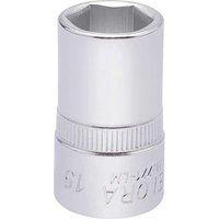 Draper 15304 Elora Hexagon Socket, 15mm Ø, 1/2" Square Drive