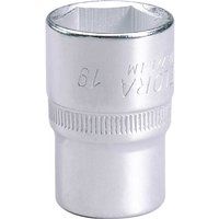 Draper 15308 Elora Hexagon Socket, 19mm Ø, 1/2" Square Drive