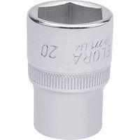 Elora Hexagon Socket, 1/2" Sq. Dr., 20mm