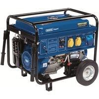 Draper 16143 Petrol Generator with Wheels (6.5Kva/11Kw) - Multicoloured