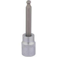 Draper 16288 3/8 Inch Square Drive Hexagonal Ball End Socket Bits, 5mm