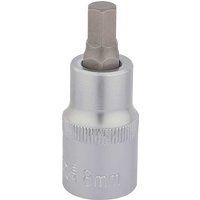 Draper Hexagonal Socket Bits, 1/2" Sq. Dr., 8mm