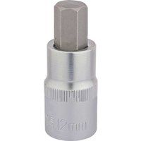 Draper Hexagonal Socket Bits, 1/2" Sq. Dr., 12mm